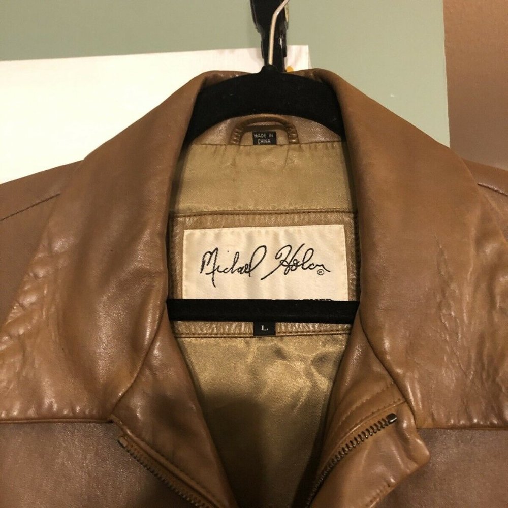 North Beach Leather Brown Leather Jacket